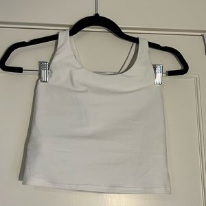 Old Navy Power Soft white crop top